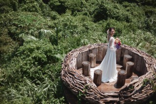 Navy Wedding_Casa Sol・ガーデンロケ