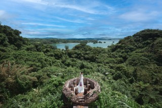 Navy Wedding_Casa Sol・ガーデンロケ