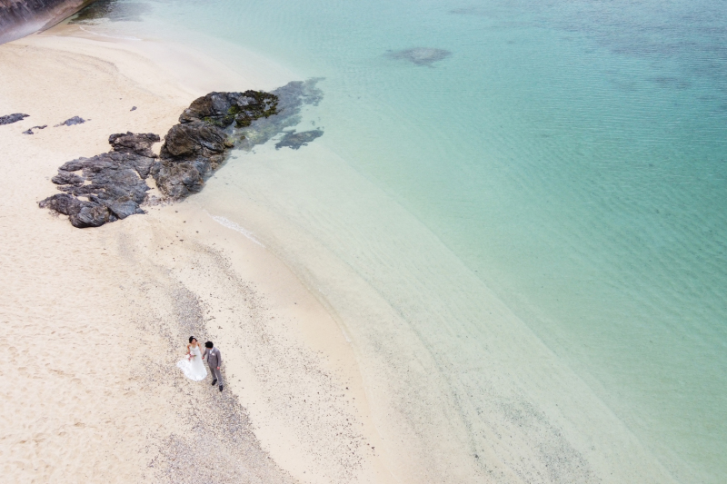 Navy Wedding_ドローン撮影できる