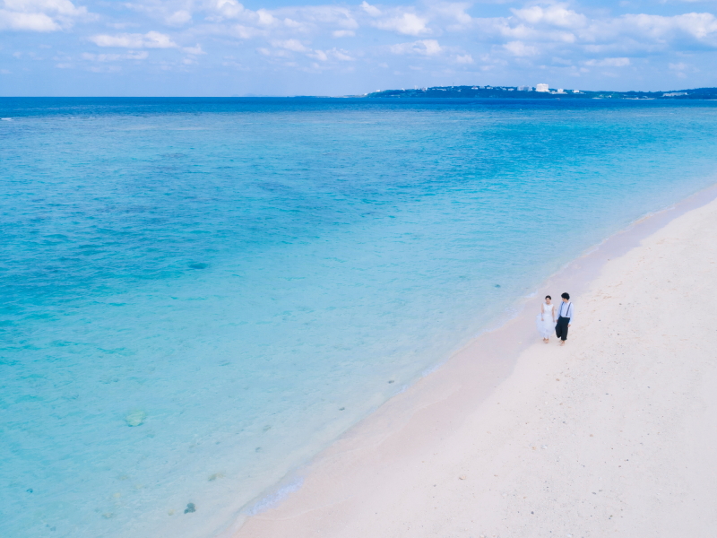 Navy Wedding_ドローン撮影できる