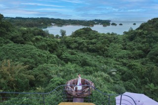 Navy Wedding_Casa Sol・ガーデンロケ