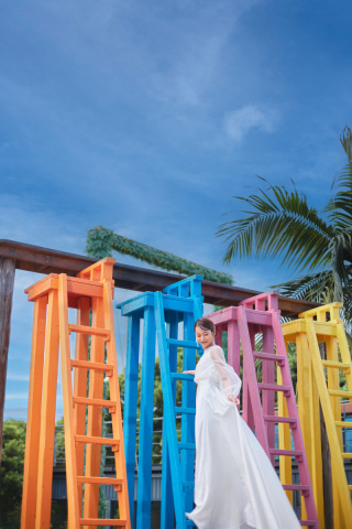 Navy Wedding_Casa Sol・ガーデンロケ