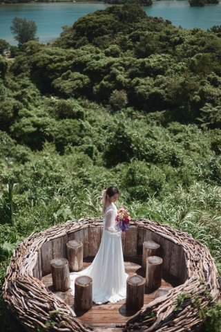 Navy Wedding_Casa Sol・ガーデンロケ