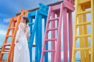 Navy Wedding_Casa Sol・ガーデンロケ