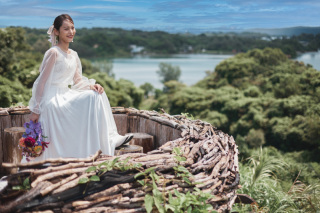 Navy Wedding_Casa Sol・ガーデンロケ