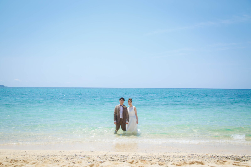 【ウォーターイン撮影】ドレス・タキシード1点｜データ120カット｜