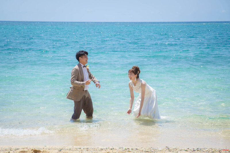 【ウォーターイン撮影】ドレス・タキシード1点｜データ120カット｜