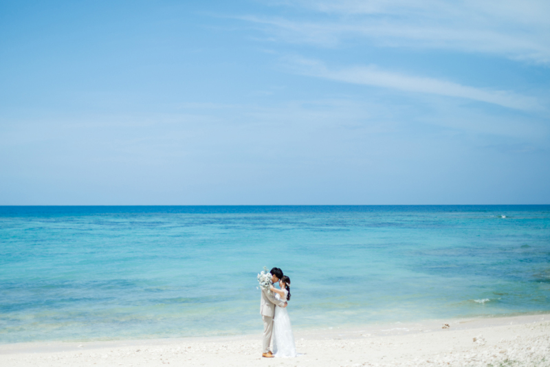 【ビーチロケ】ドレス・タキシード1点｜データ100カット｜12Pアルバム付き