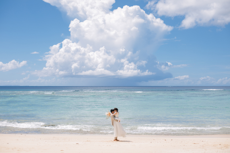 【プレミアムプラン+残波岬】フォト&ショートムービー|ビーチ撮影|2ロケーション