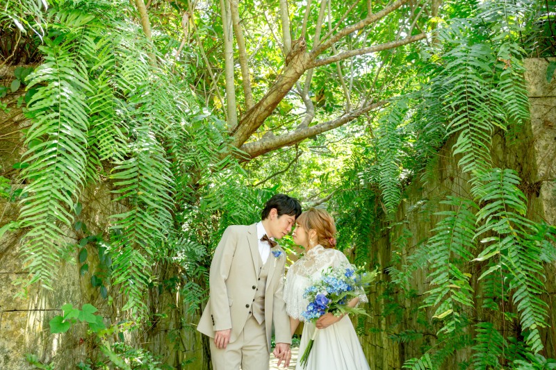 【ドローンフォト&ムービー】ビオスの丘ロケ｜データ150カット｜ドレス・タキシード1点｜ビーチフォト