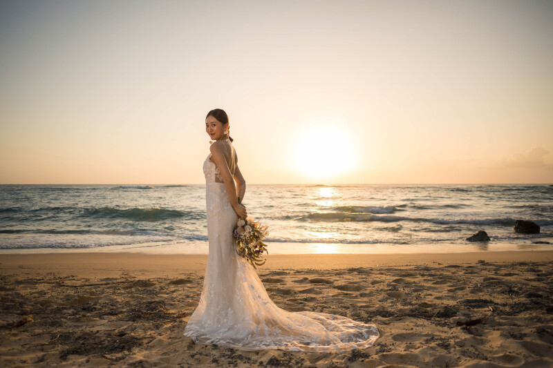 【東南植物楽園ロケ】ドレス・タキシード1点｜データ150カット｜ビーチフォト