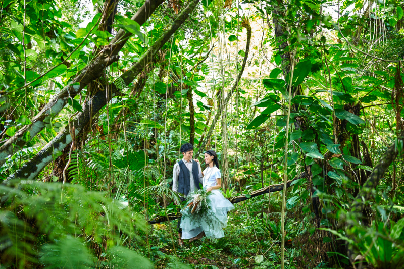 【ドローンフォト&ムービー】ビオスの丘ロケ｜データ150カット｜ドレス・タキシード1点｜ビーチフォト