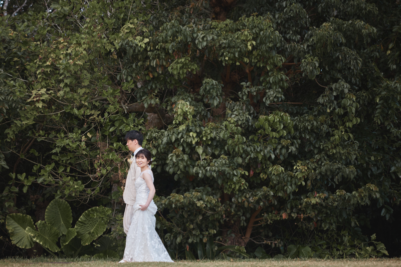 【ベーシックプラン+ビオスの丘】フォトのみ|ビーチ撮影|2ロケーション