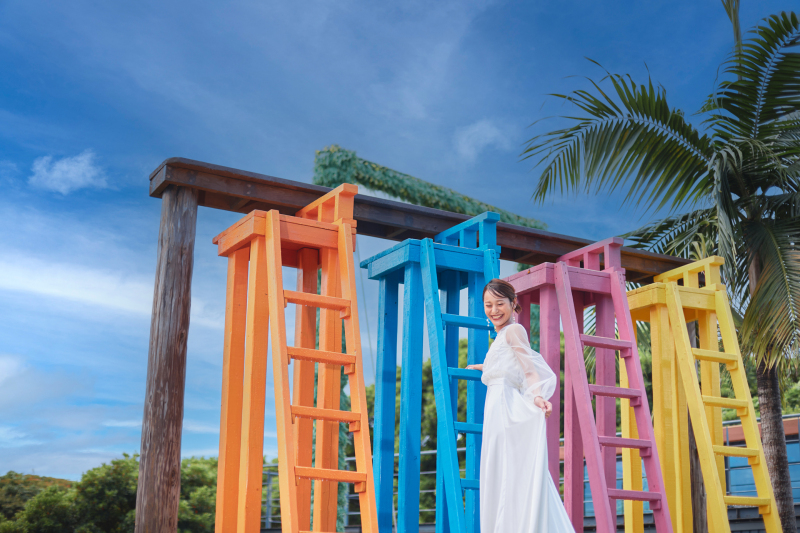 【自然とアートが彩るウェディングフォト】ドレス・タキシード1点｜データ100カット｜ドローンフォト｜ビーチ撮影付き