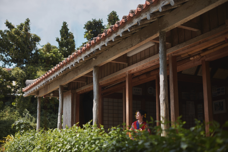 琉装ロケもドレスでビーチも。2つのロケ地を巡る欲張りプラン！