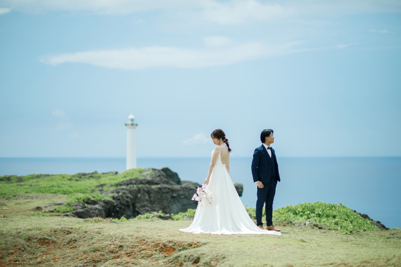 【プレミアムプラン+残波岬】フォト&ショートムービー|ビーチ撮影|2ロケーション