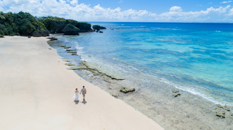 【コンプリートプラン+残波岬】フォト&ドローン組み込みムービー|周辺ロケつき