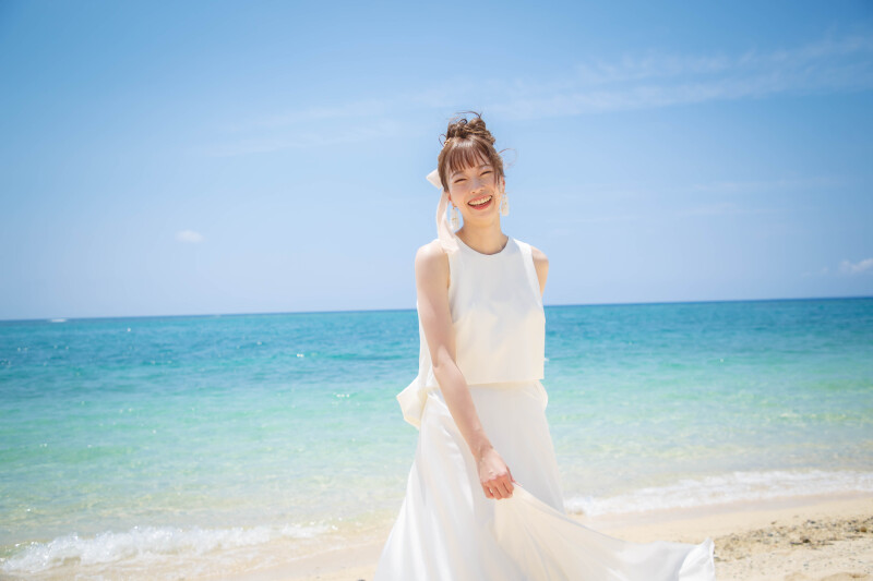 【ムービー付き】ドレス・タキシード1点｜データ100カット｜ビーチロケ