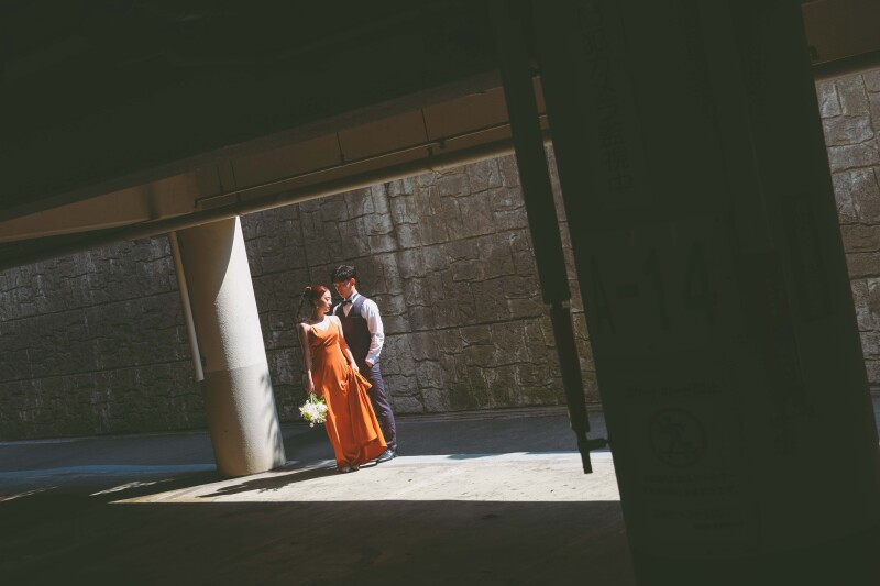 隠れスポットで