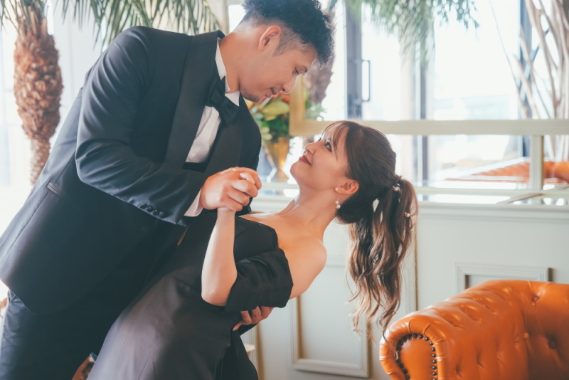 かっこいいお二人に映画のようなワンシーンを♡