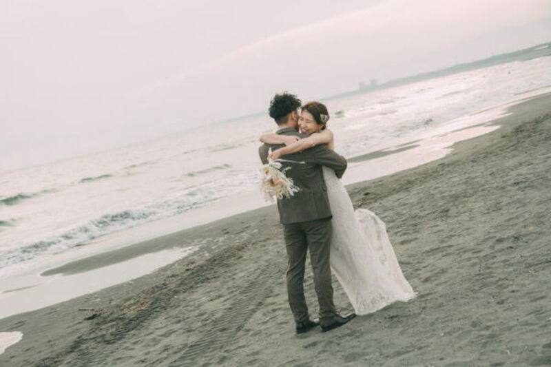 幻想的な海の中で