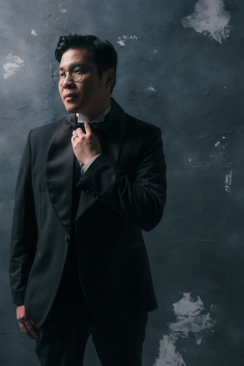 陰影をつけて決めポーズ