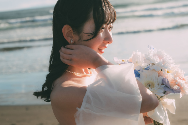 日差しに包まれる