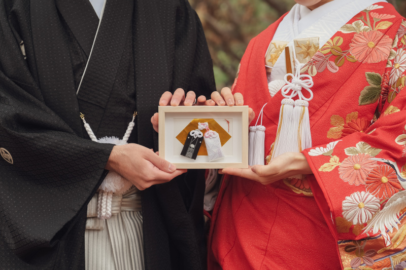 お二人の大切なお守り