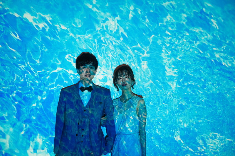 海ならではのアート写真