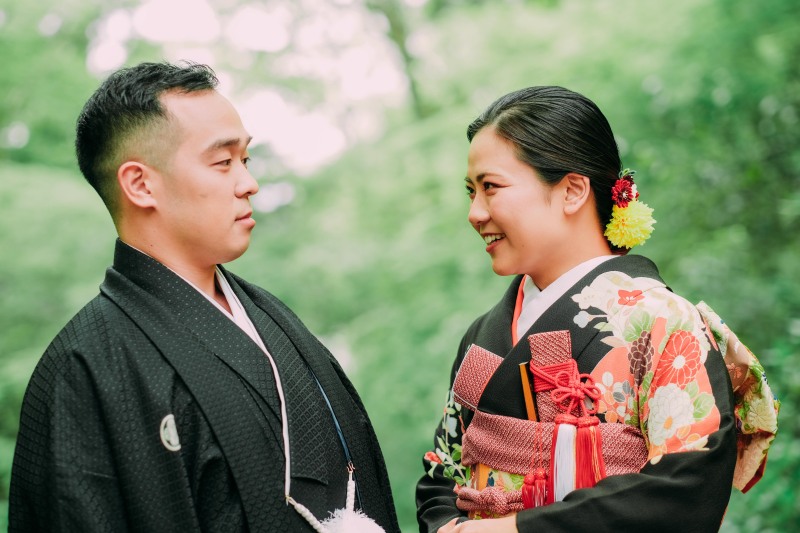 お母様のお振袖