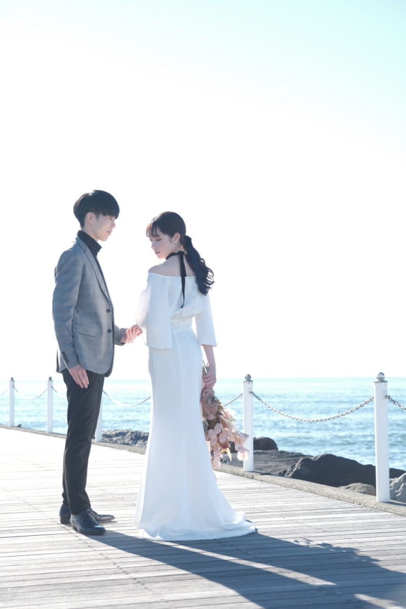 後ろ姿も素敵に