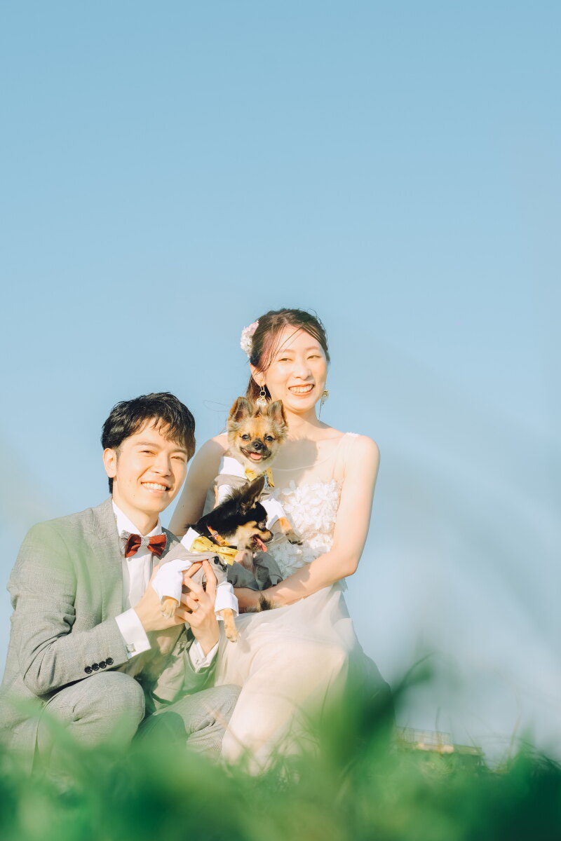 大切な家族と。