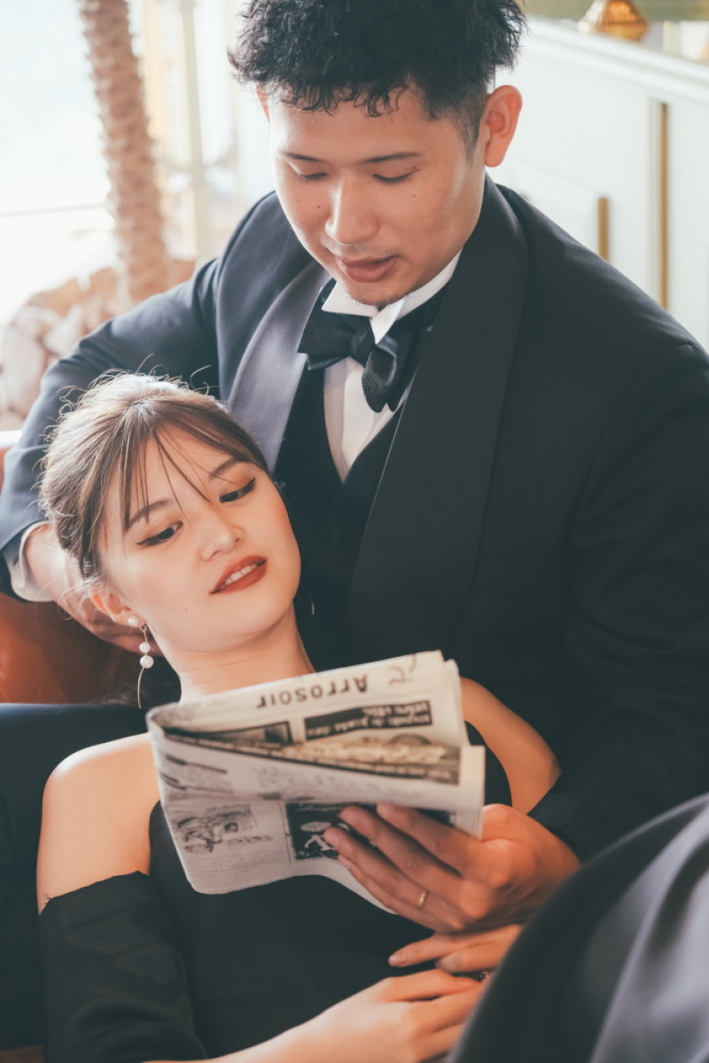 いつもの二人の感じをお写真に♪