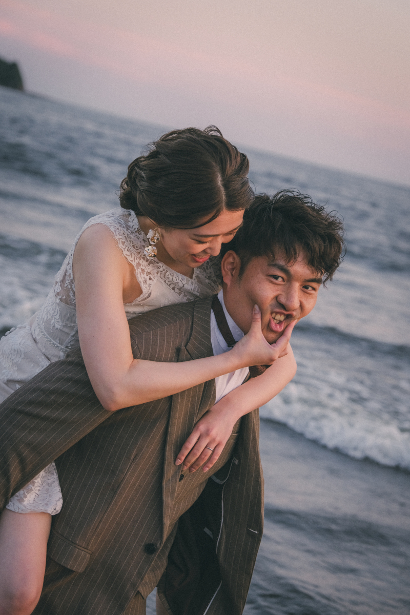 最後はおんぶで終了!