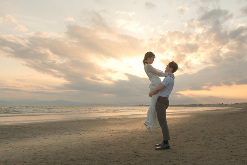 夕空のグラデーション