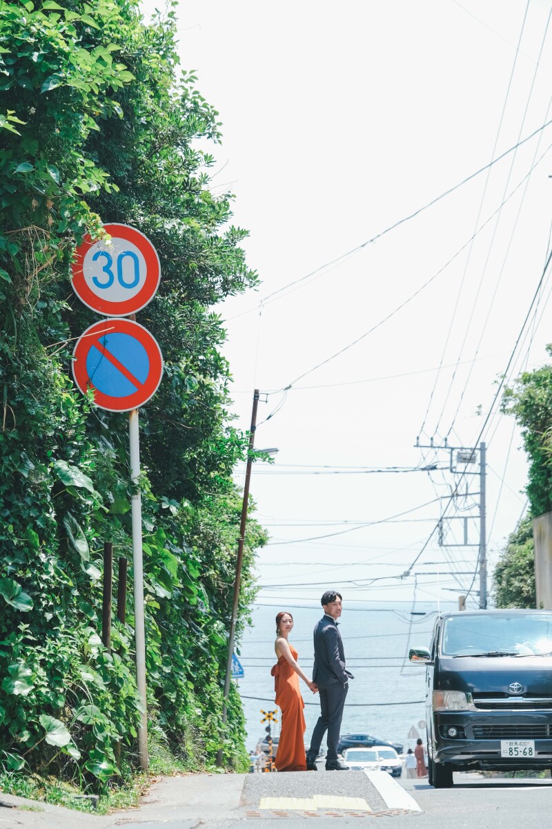 街並みを歩いて