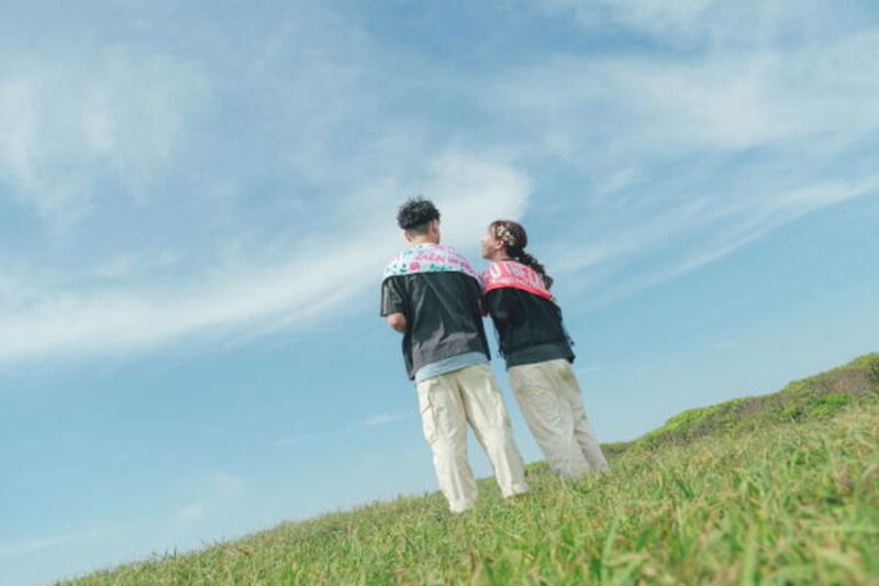 グッズと一緒に