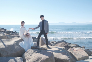 ドラマのワンシーンのように