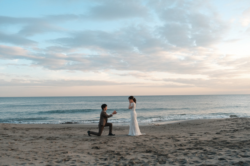 海辺のプロポーズ