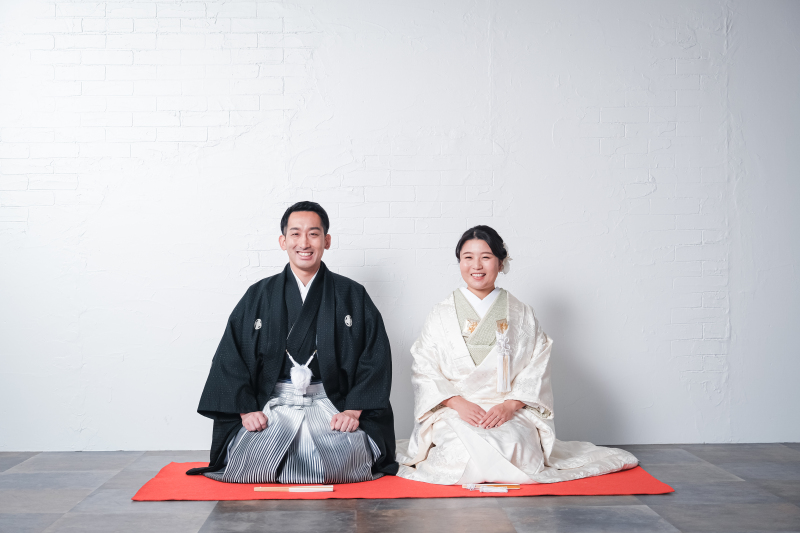 お二人らしさのスタジオ和装！