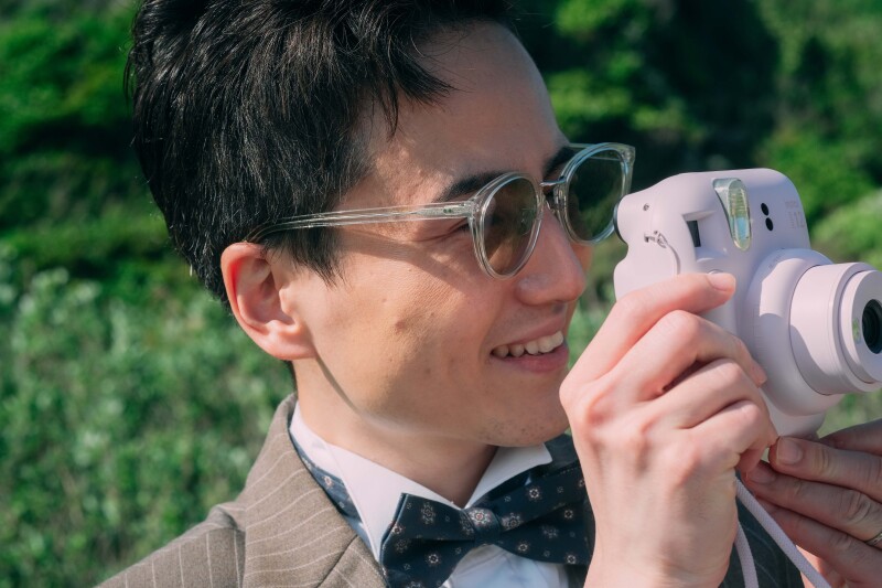 写真を撮りあって