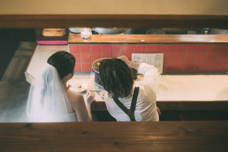 二人の大好きな場所で