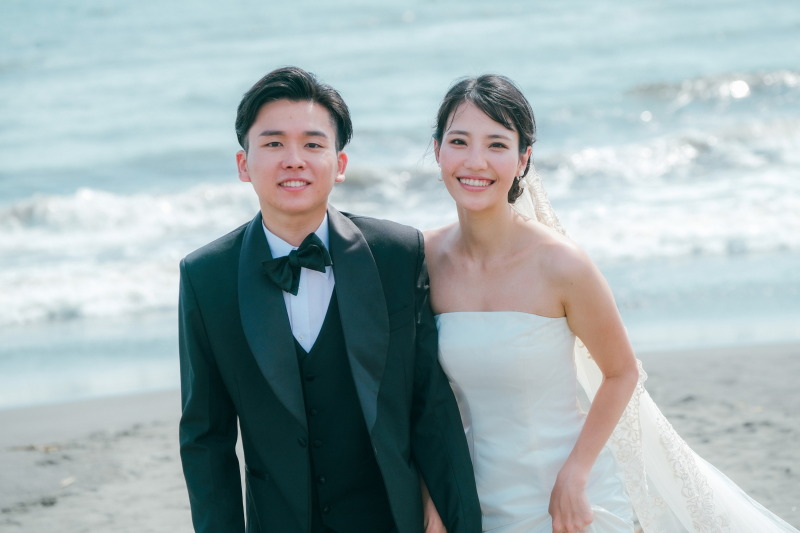 お二人の素敵な笑顔をパシャリ!!