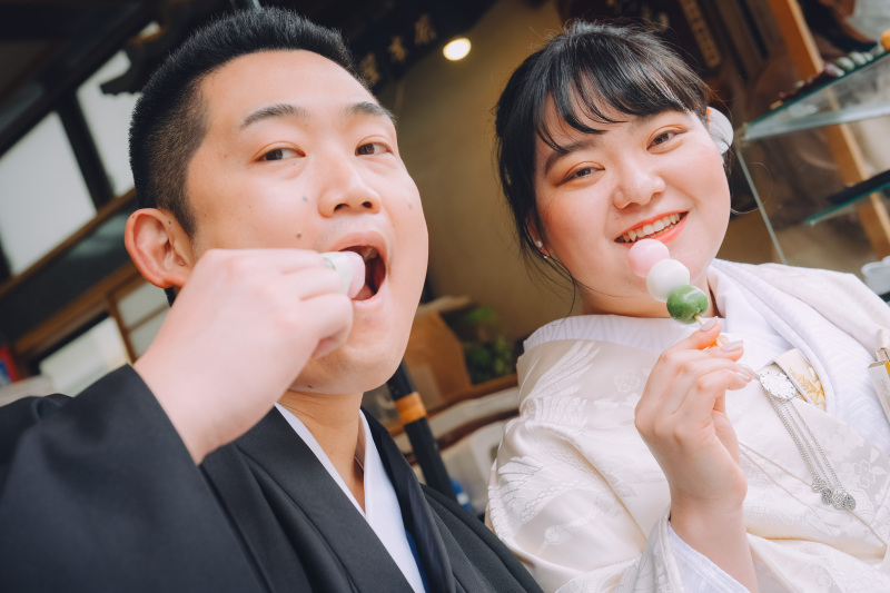 江ノ島神社に向かう道中で