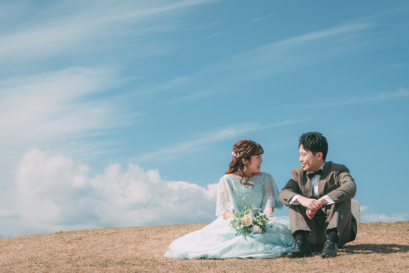 きれいな青空と