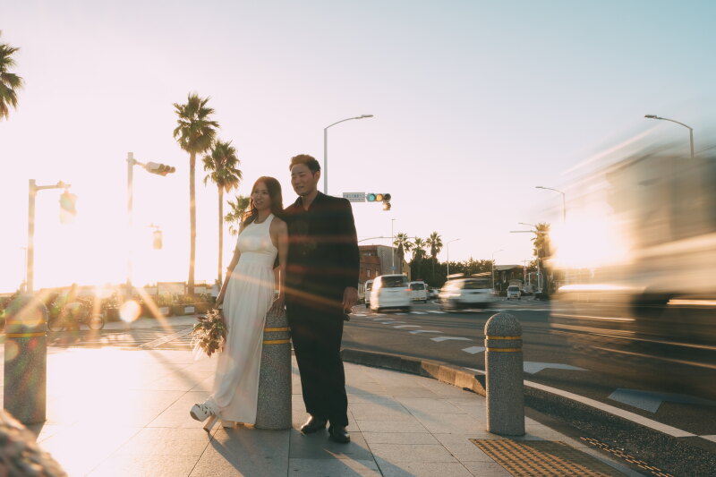 夕陽のストリートフォトも是非！！