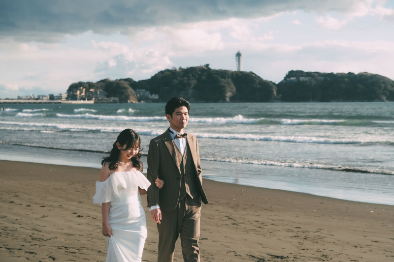 海辺散歩フォト