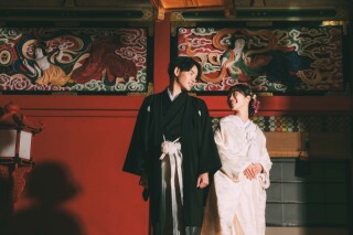 江島神社で撮る和装フォト