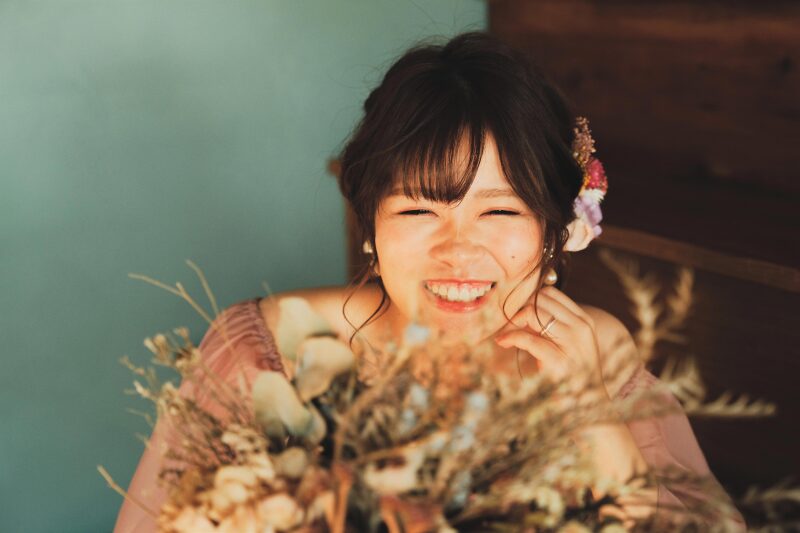 笑顔に癒されて