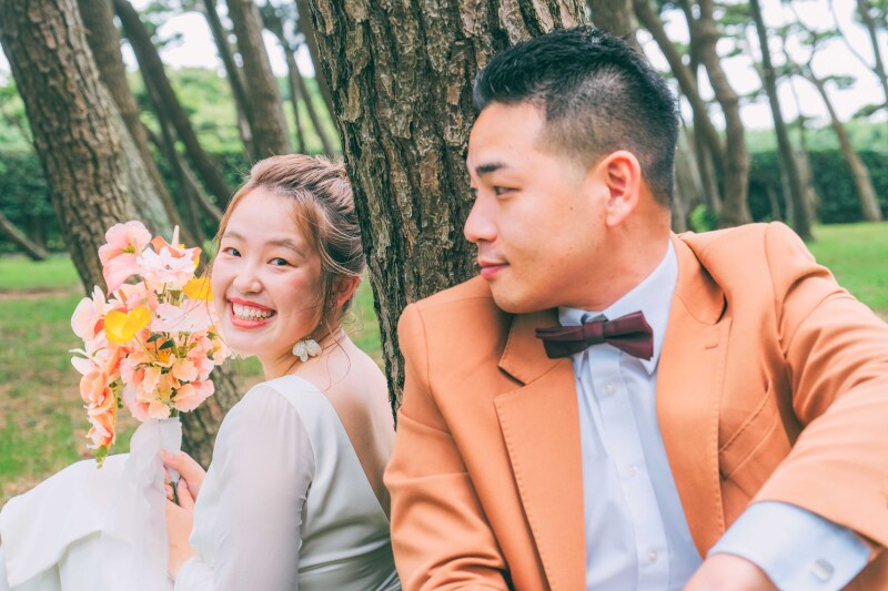 持ち込みのブーケ